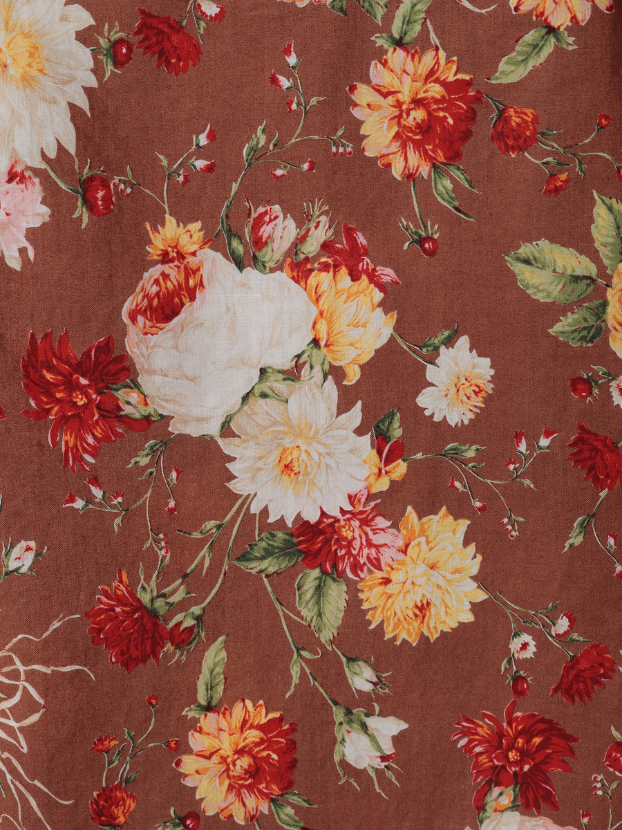 ジョセフィーヌプリントシャツブラウス 詳細画像 クロ 12