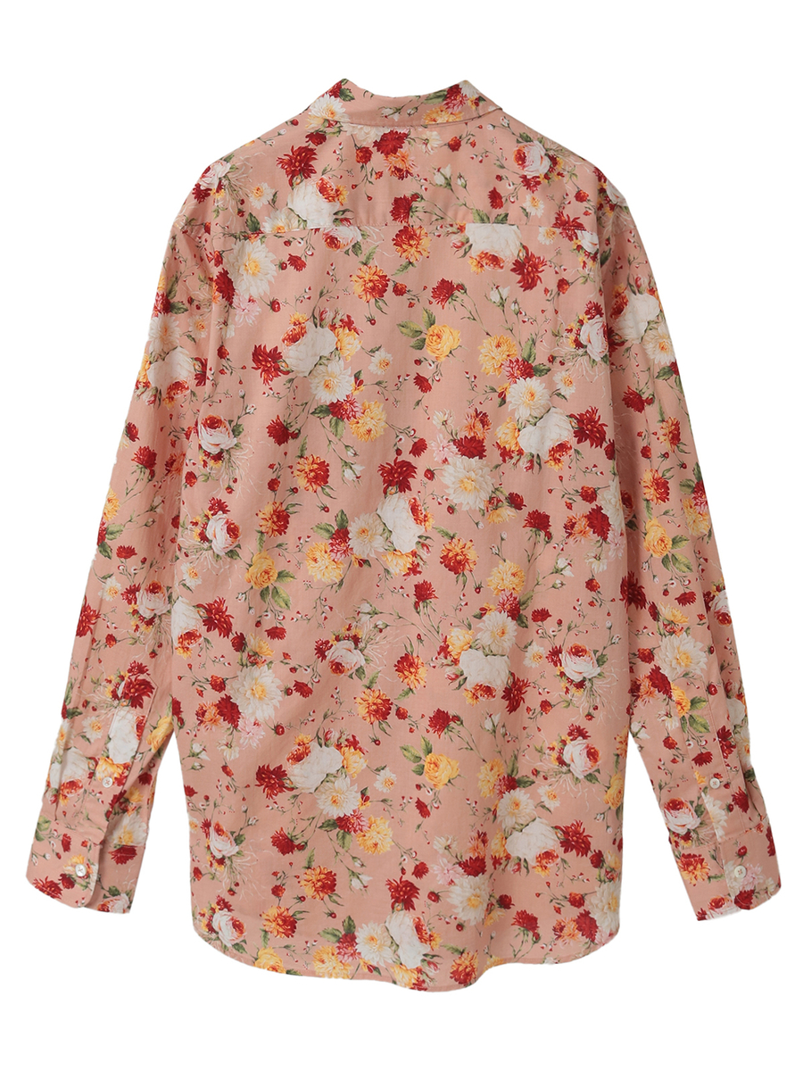 ジョセフィーヌプリントシャツブラウス 詳細画像 クロ 2