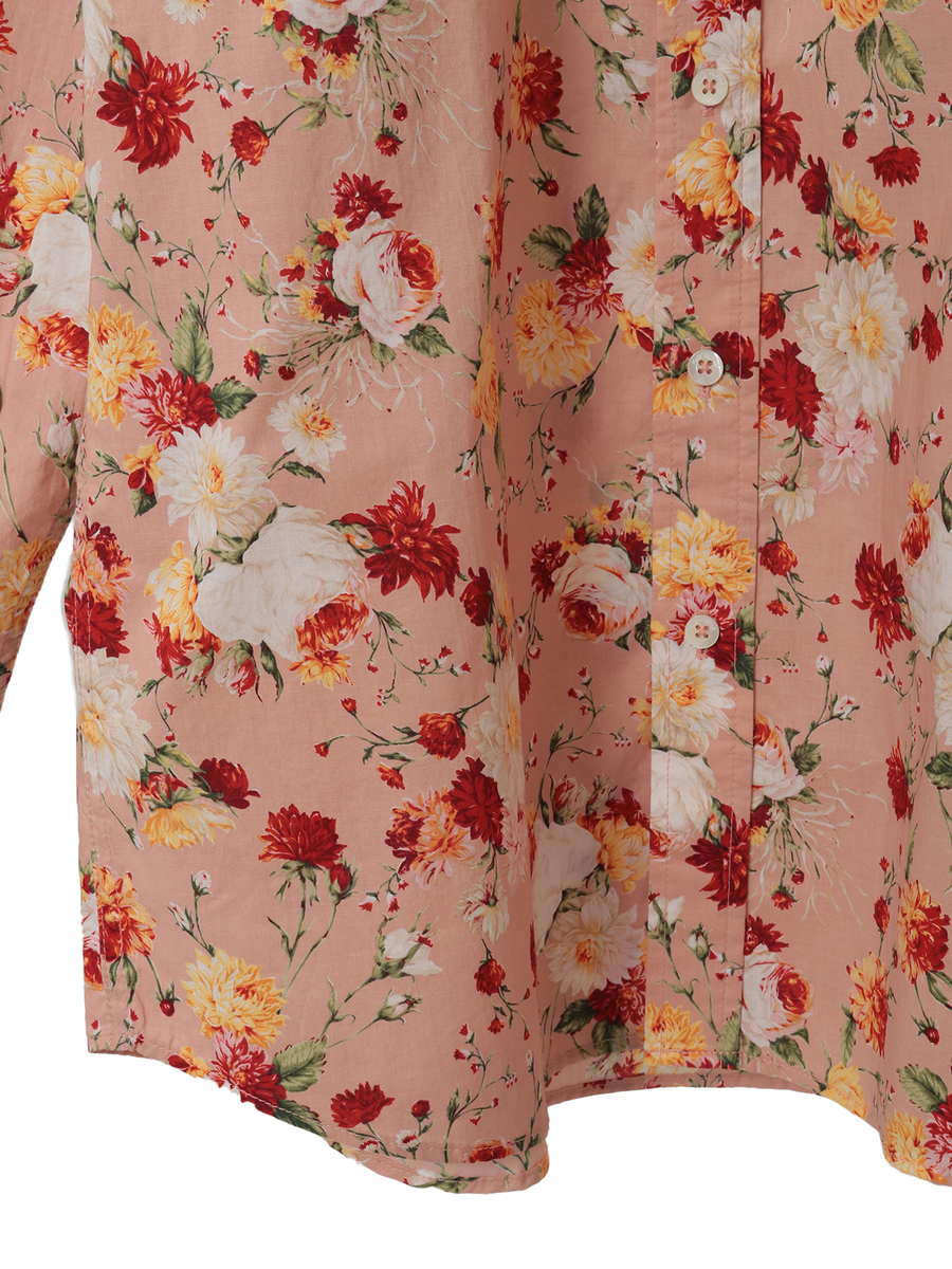 ジョセフィーヌプリントシャツブラウス 詳細画像 クロ 5