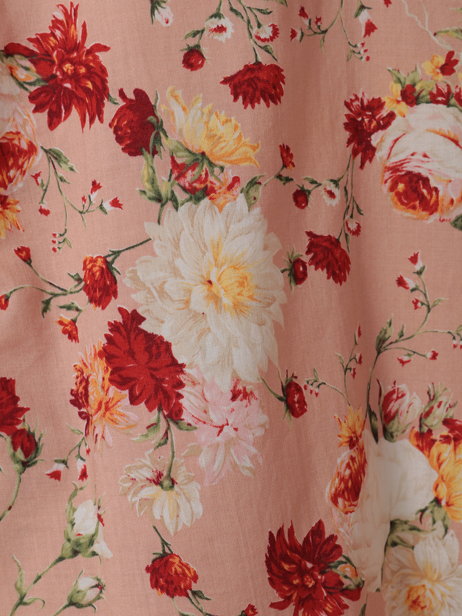 ジョセフィーヌプリントシャツブラウス 詳細画像 クロ 7