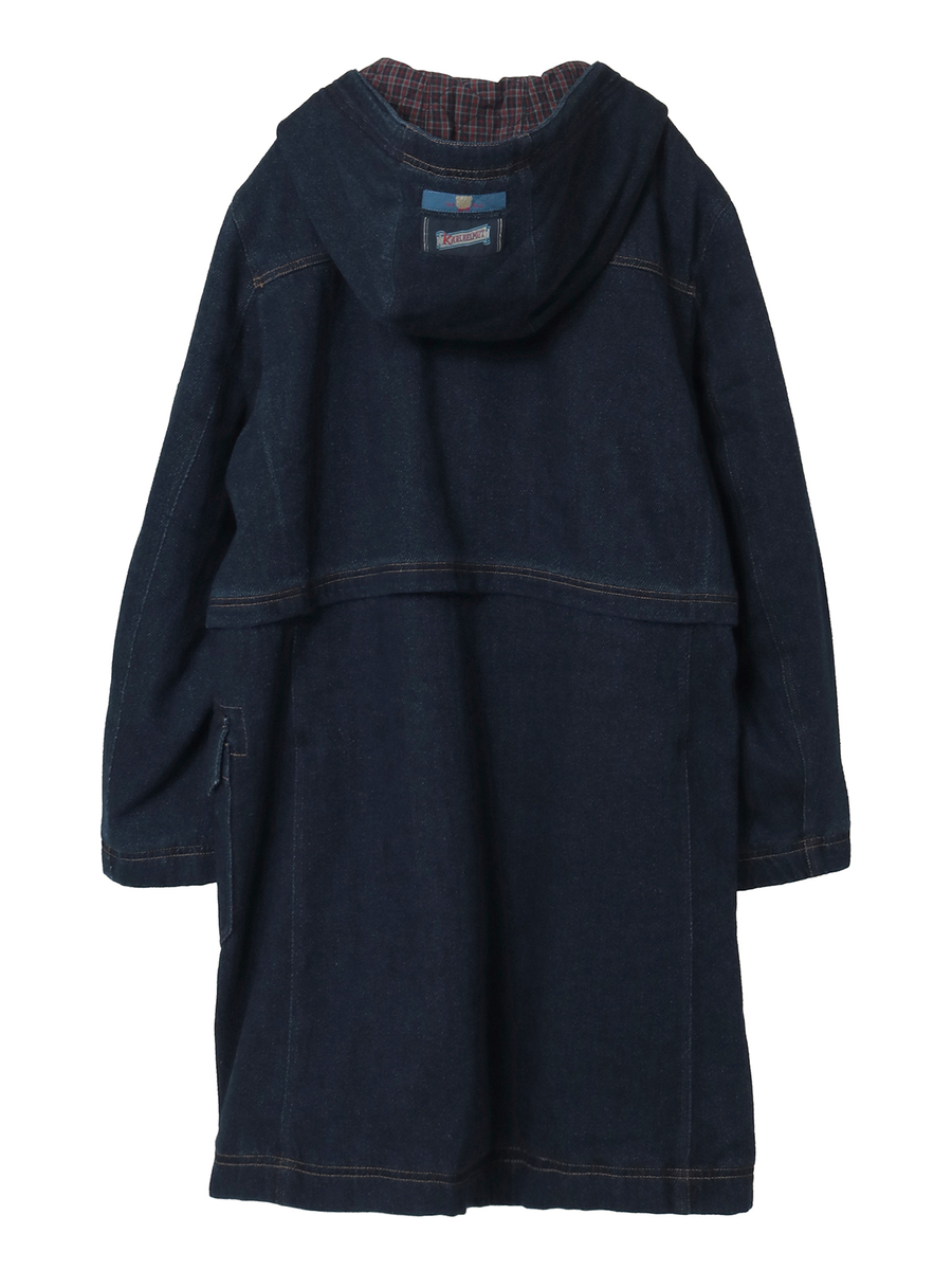 デニムダッフルコート 詳細画像 クロ 2