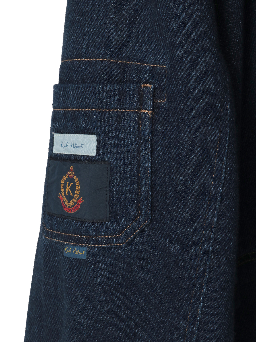 デニムダッフルコート 詳細画像 クロ 7