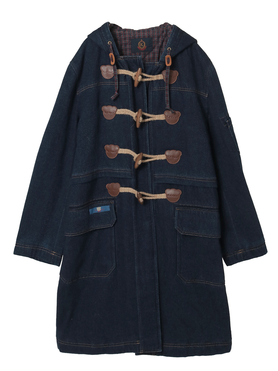 デニムダッフルコート 詳細画像 インディゴ 1