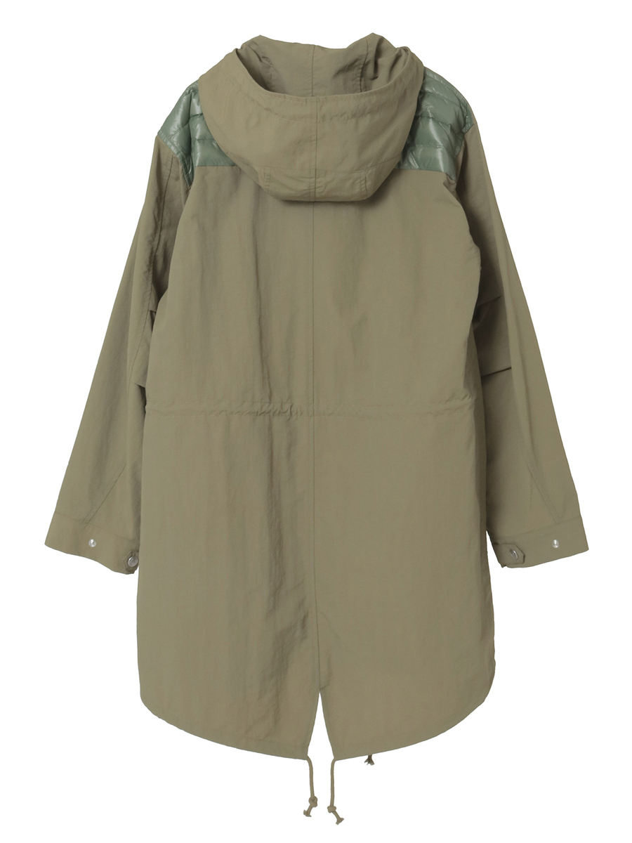 Karl Helmut×Go with DUVETICAモッズコート 詳細画像 クロ 2