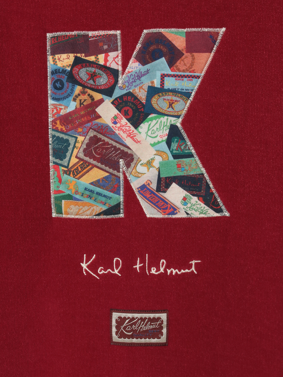 Kロゴアップリフード付きボアブルゾン 詳細画像 アカ 7