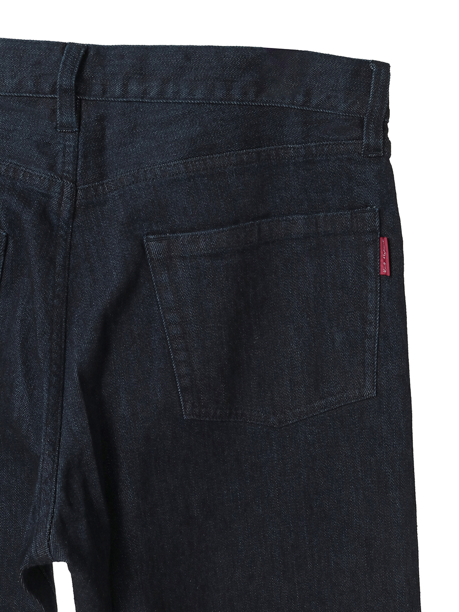 Kロゴアップリケ＆ネームワッペンいっぱいストレッチデニムパンツ 詳細画像 アイボリー 9