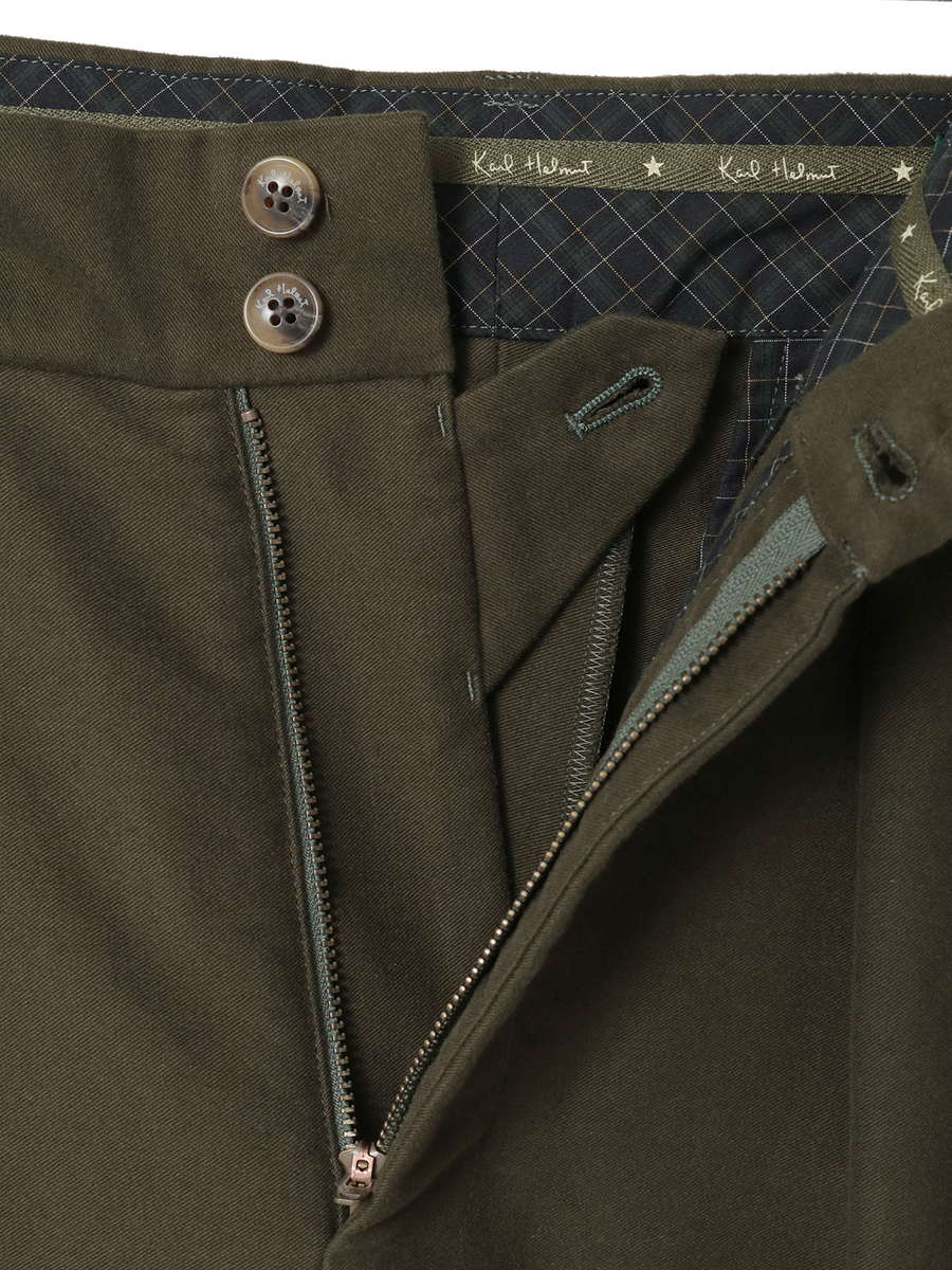 タックパンツ 詳細画像 カーキ 4
