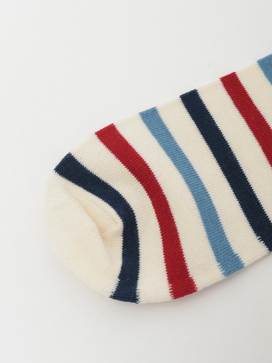 ロゴ入りマルチボーダーソックス 詳細画像 キナリ 5