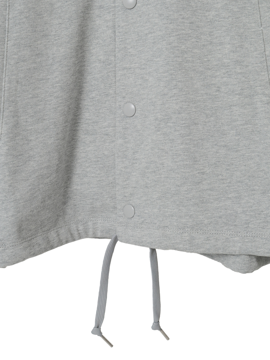 ロゴ＆ネームワッペン付き度詰め天竺ジャケット 詳細画像 トップグレー 5