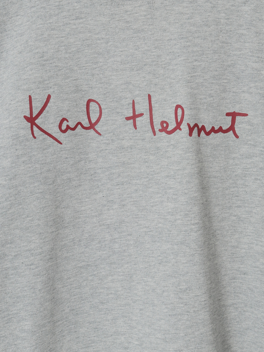 ロゴ＆ネームワッペン付き度詰め天竺ジャケット 詳細画像 トップグレー 8