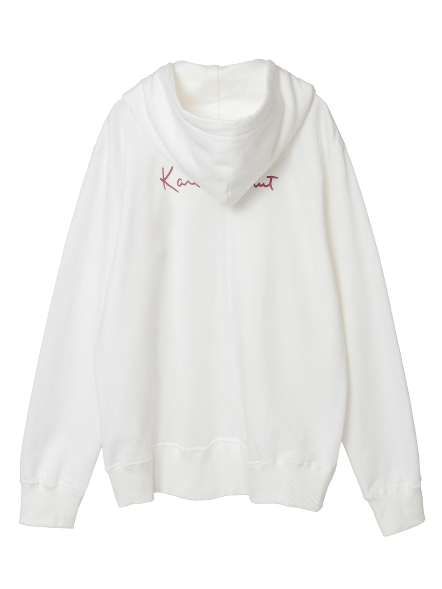 ひよこモチーフワンポイント刺繍パーカー 詳細画像 ピンク 2