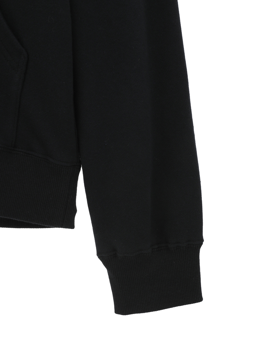 くまモチーフ付き ジップアップカーディガン 詳細画像 アカ 4