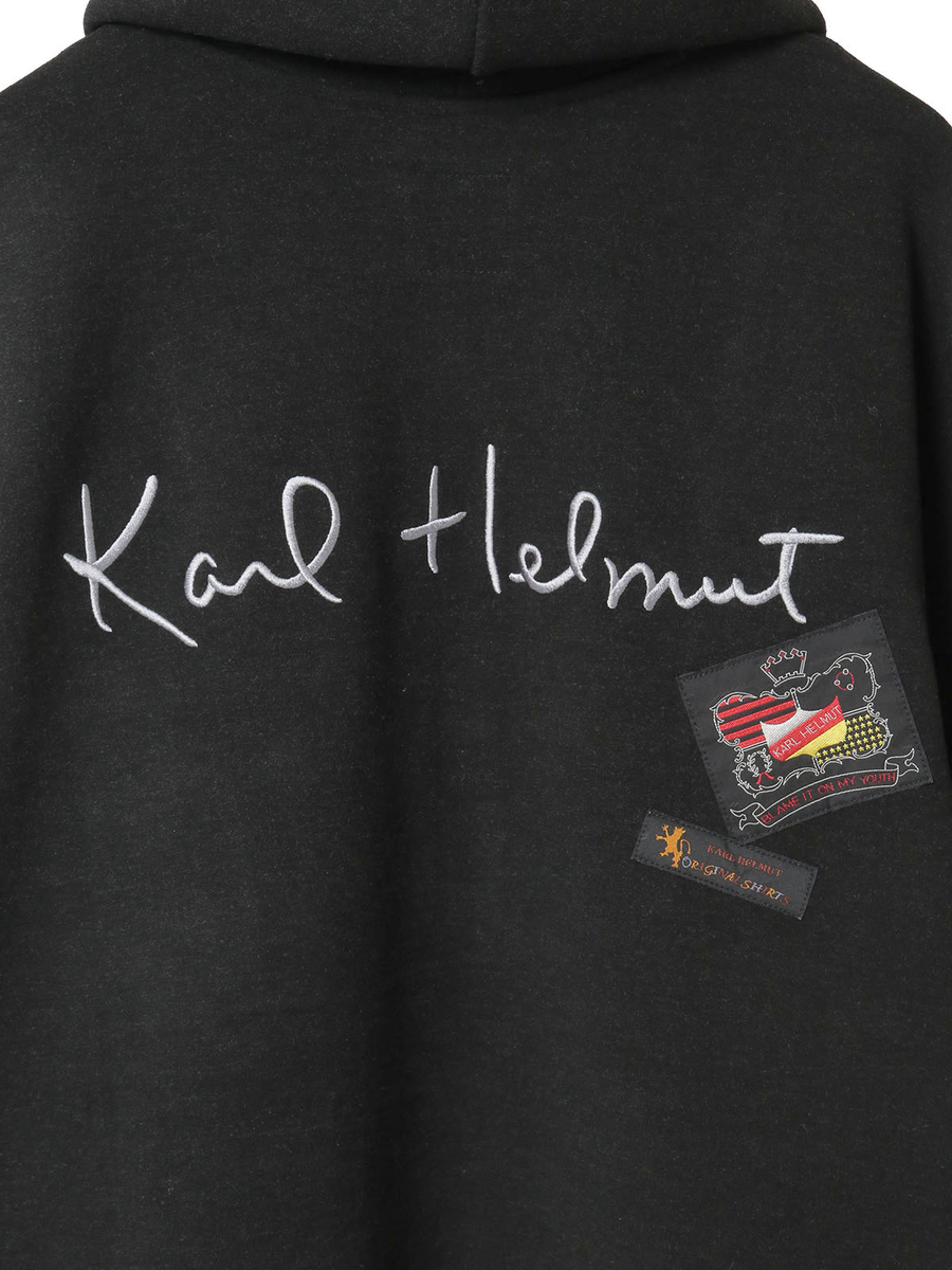 ロゴ＆ネーム使いパーカー 詳細画像 グレー 10