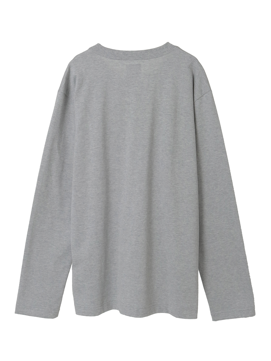 Kロゴアップリケ使いカットソー 詳細画像 ネイビー 2