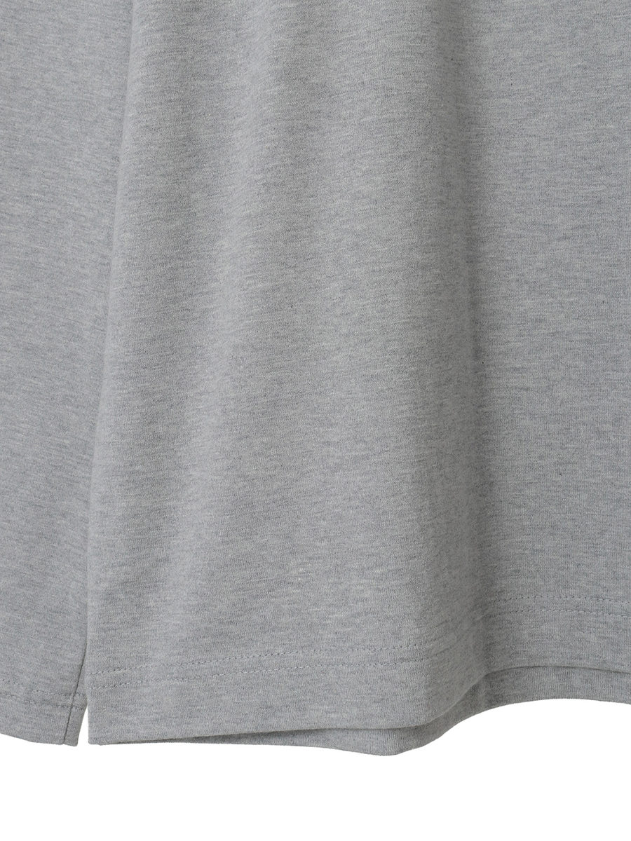 Kロゴアップリケ使いカットソー 詳細画像 ネイビー 5