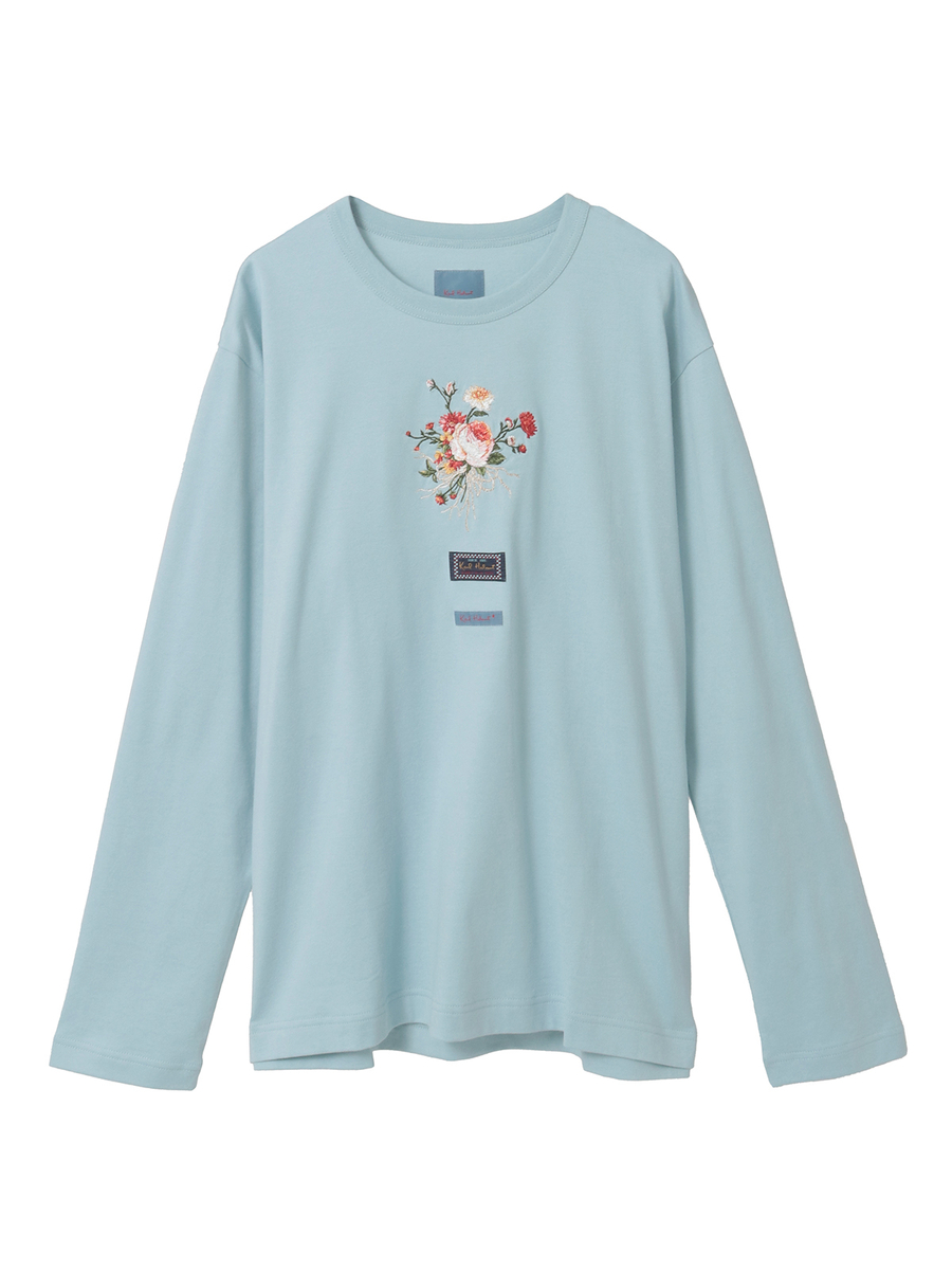 ジョセフィーヌプリントカットソー 詳細画像 ブルー 1