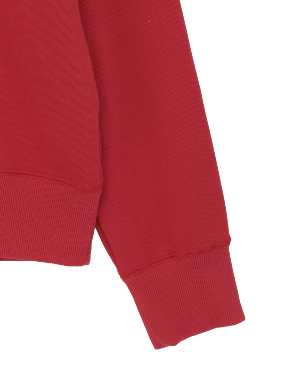 三つ子のくま冬支度プリントトレーナー 詳細画像 カーキ 4