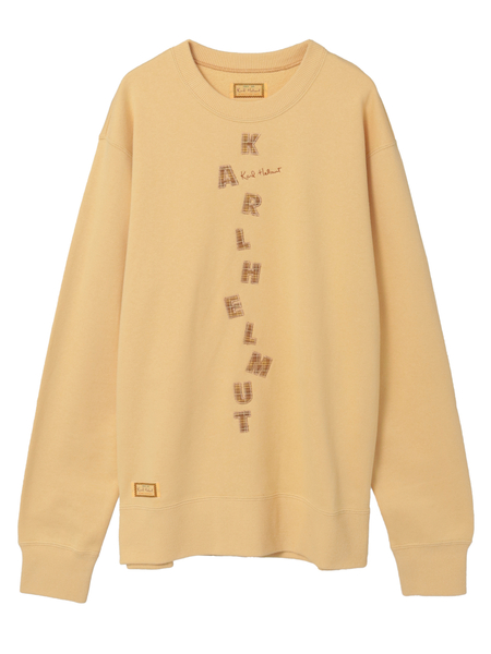 ロゴアップリケ使いトレーナー