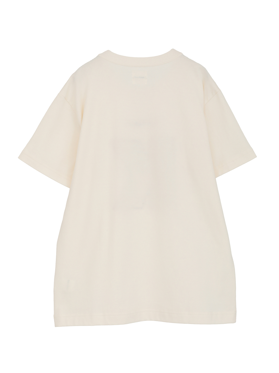 KロゴアップリケTシャツ 詳細画像 クロ 2