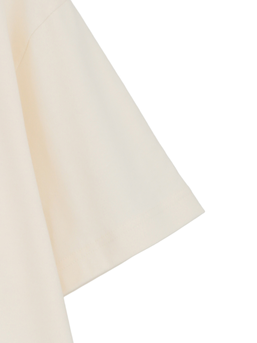 KロゴアップリケTシャツ 詳細画像 クロ 4