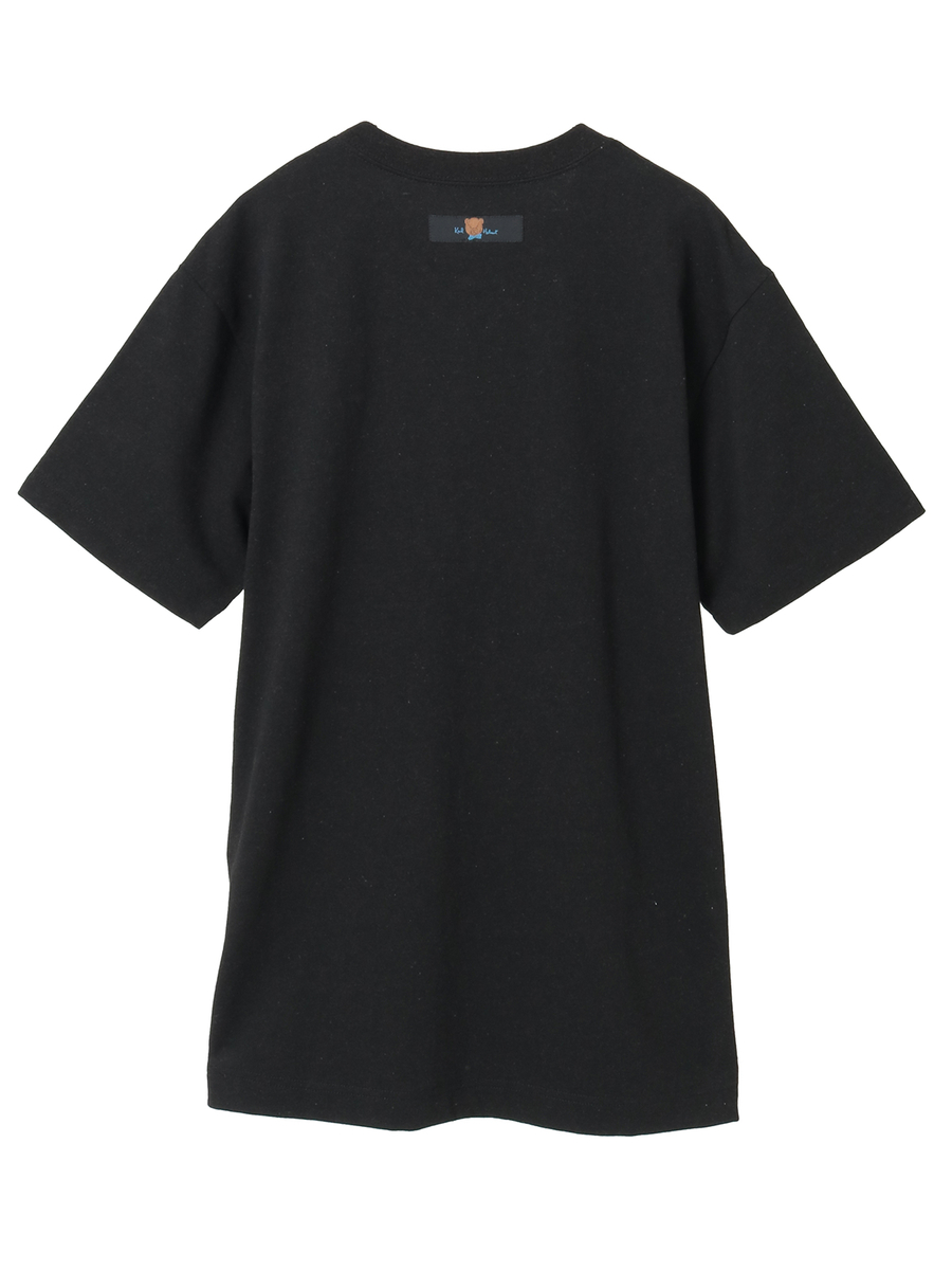 【MELROSE  GREEN  PROJECT】Down's Town×Karl Helmut フットボールシャツ 詳細画像 クロ 2