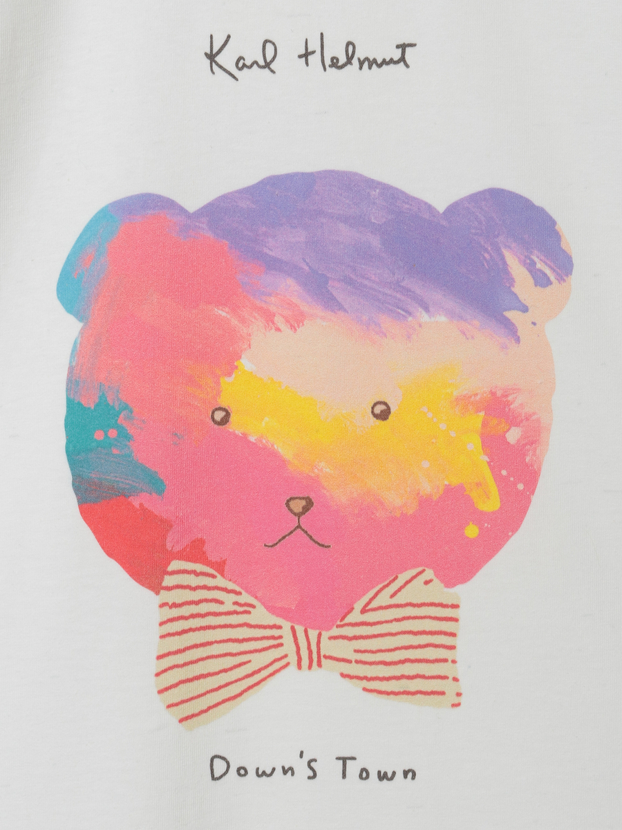 【MELROSE  GREEN  PROJECT】Down's Town×Karl Helmut フットボールシャツ 詳細画像 クロ 8