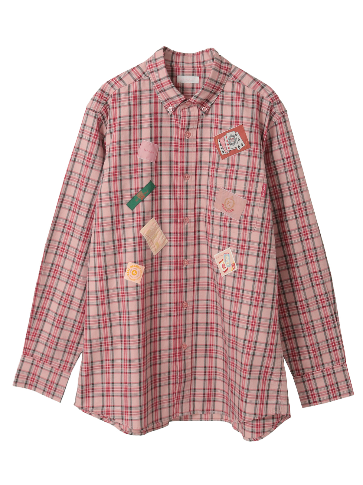 7217. PINK HOUSE  中綿 ギンガムチェック デニムジャケット 7217. PINK HOUSE 中綿 ギンガムチェック デニムジャケット