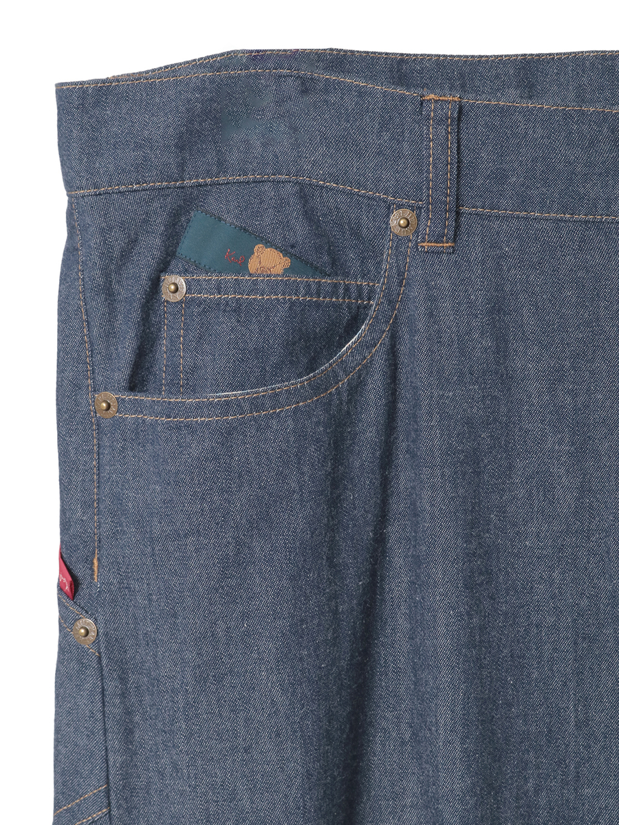 BIGくまシルエットデニムパンツ 詳細画像 キナリ 4