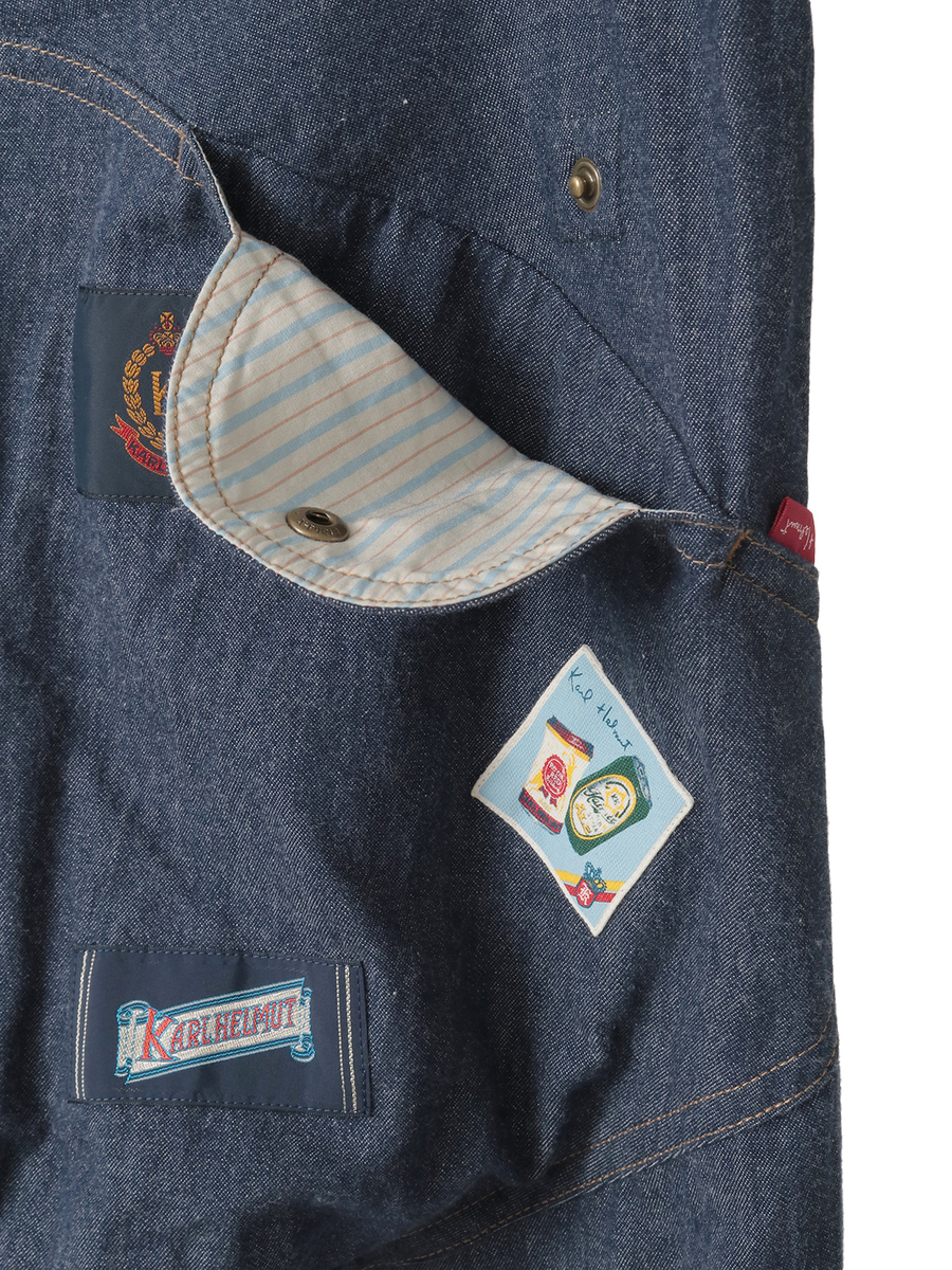 BIGくまシルエットデニムパンツ 詳細画像 キナリ 7