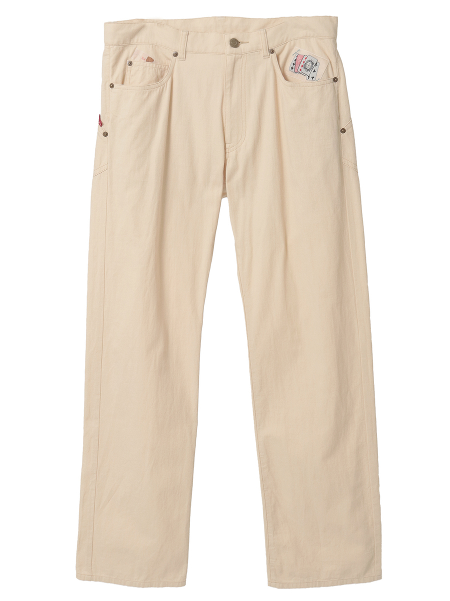 BIGくまシルエットデニムパンツ 詳細画像 キナリ 1