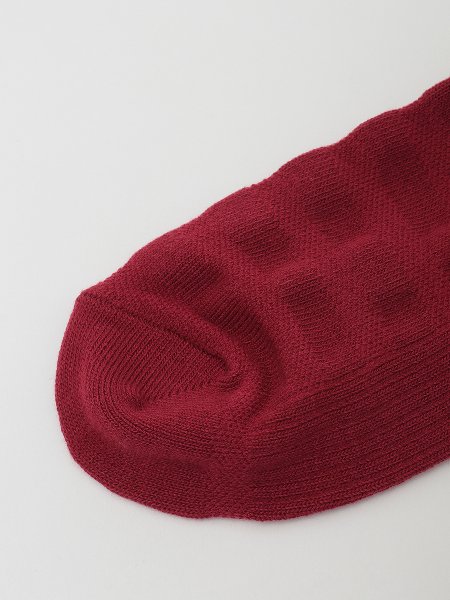 ロゴソックス 詳細画像 エンジ 5