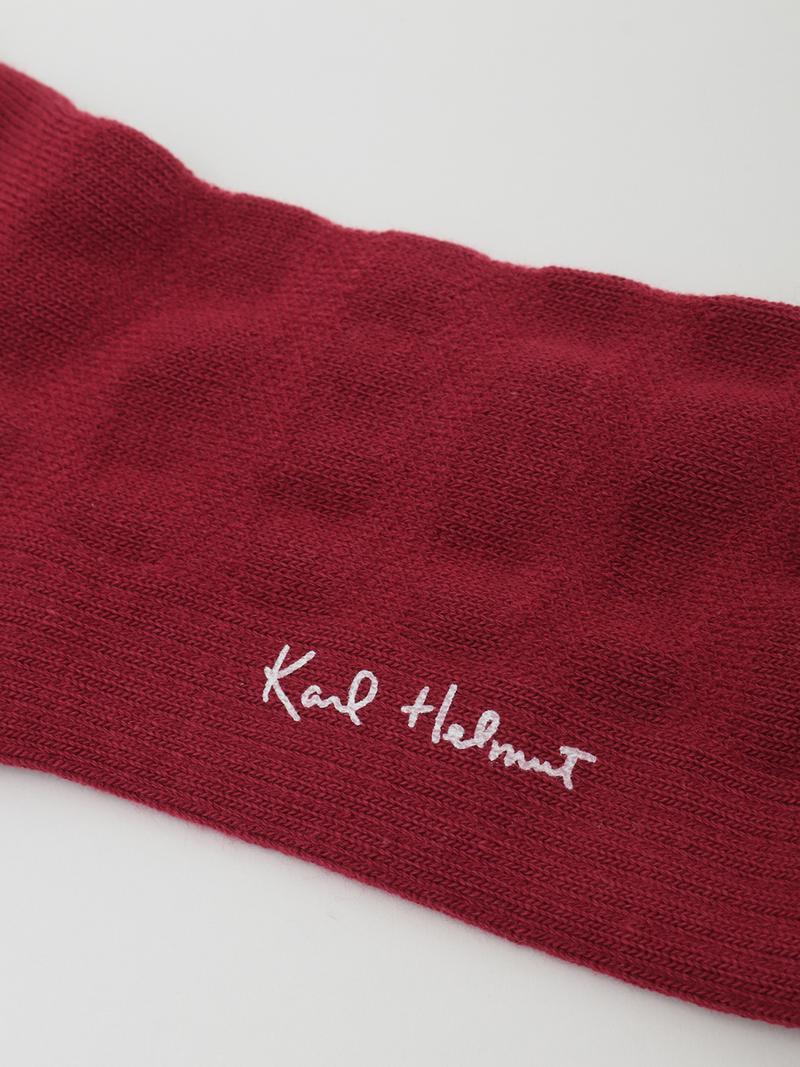 ロゴソックス 詳細画像 エンジ 6