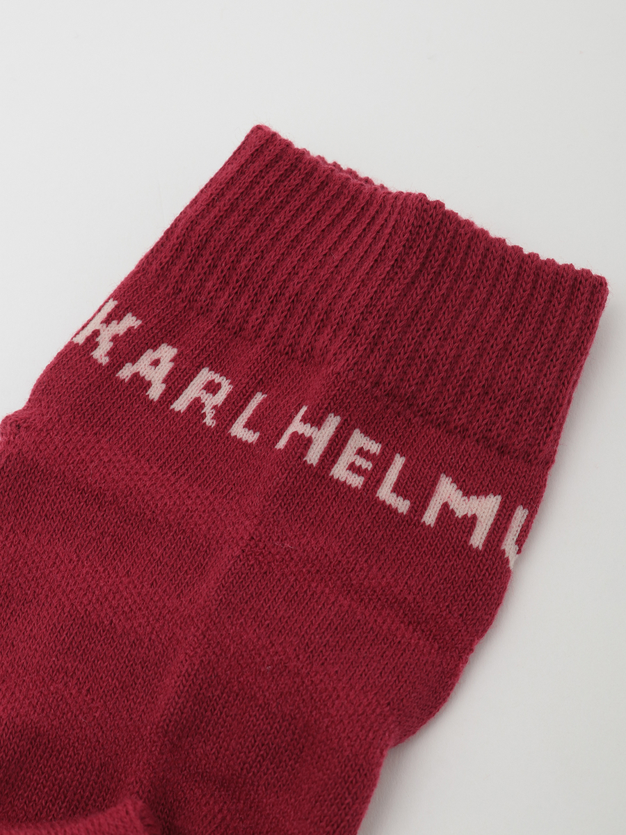 ロゴソックス 詳細画像 エンジ 7