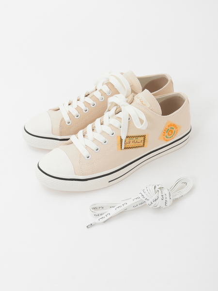 ネームワッペン使いコンビスニーカー