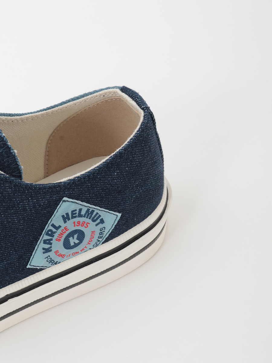 ネームワッペン使いコンビスニーカー 詳細画像 キナリ×ベージュ 6