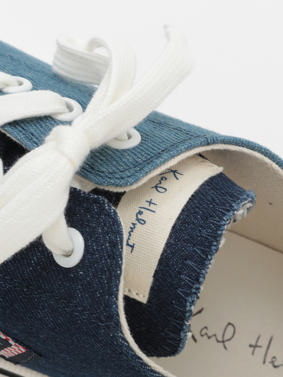 ネームワッペン使いコンビスニーカー 詳細画像 キナリ×ベージュ 9