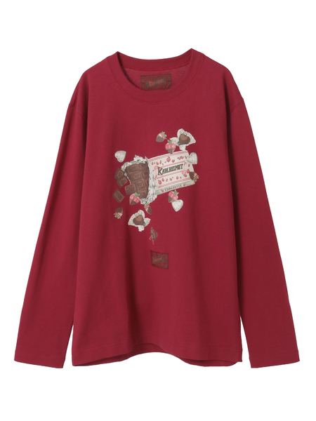 スウィートメモリーズプリントカットソー