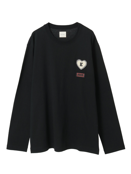 ハートワッペン使いカットソー