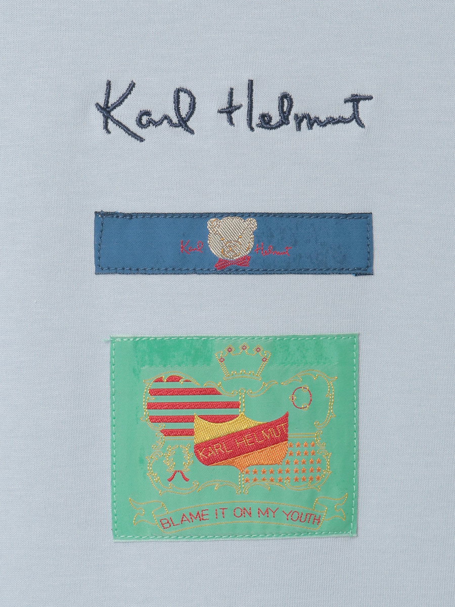 ボーダー袖使いレイヤード風カットソー 詳細画像 キナリ 6