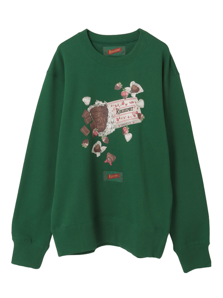 スウィートメモリーズプリントトレーナー