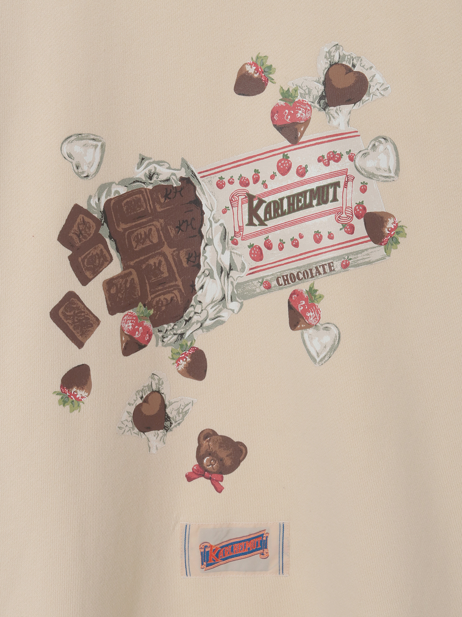 スウィートメモリーズプリントトレーナー 詳細画像 ブラック 8