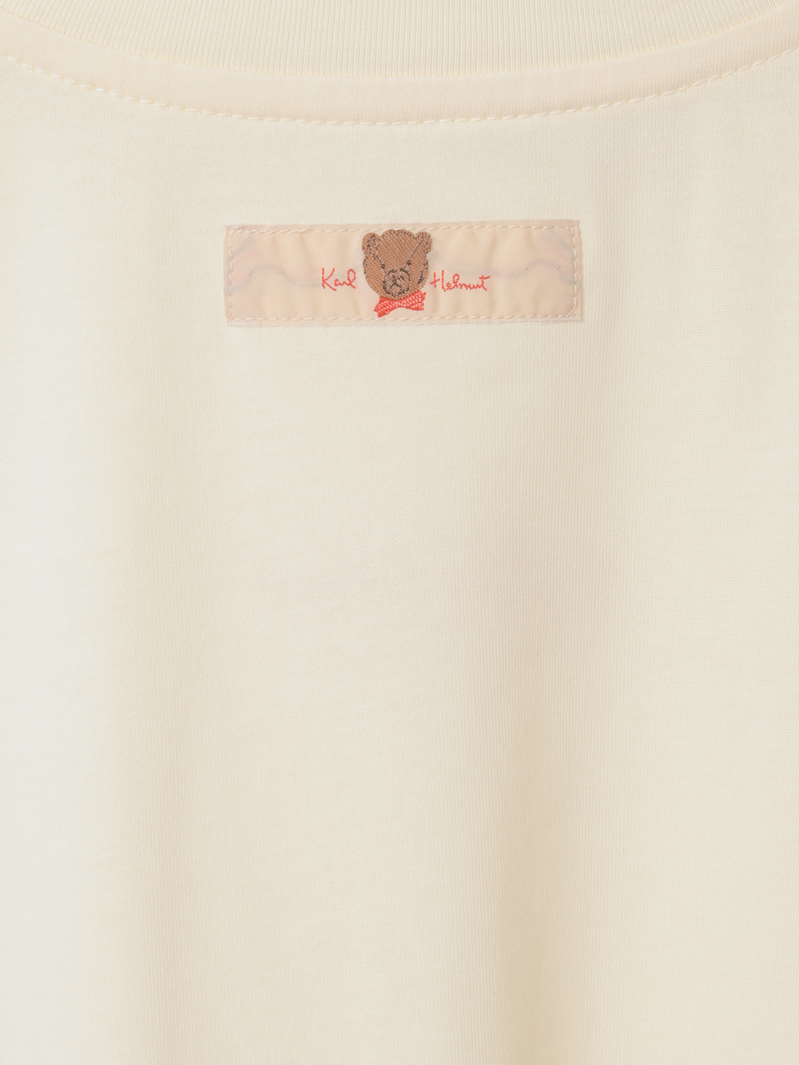 くまプリントポケット付きTシャツ 詳細画像 ブルー 14