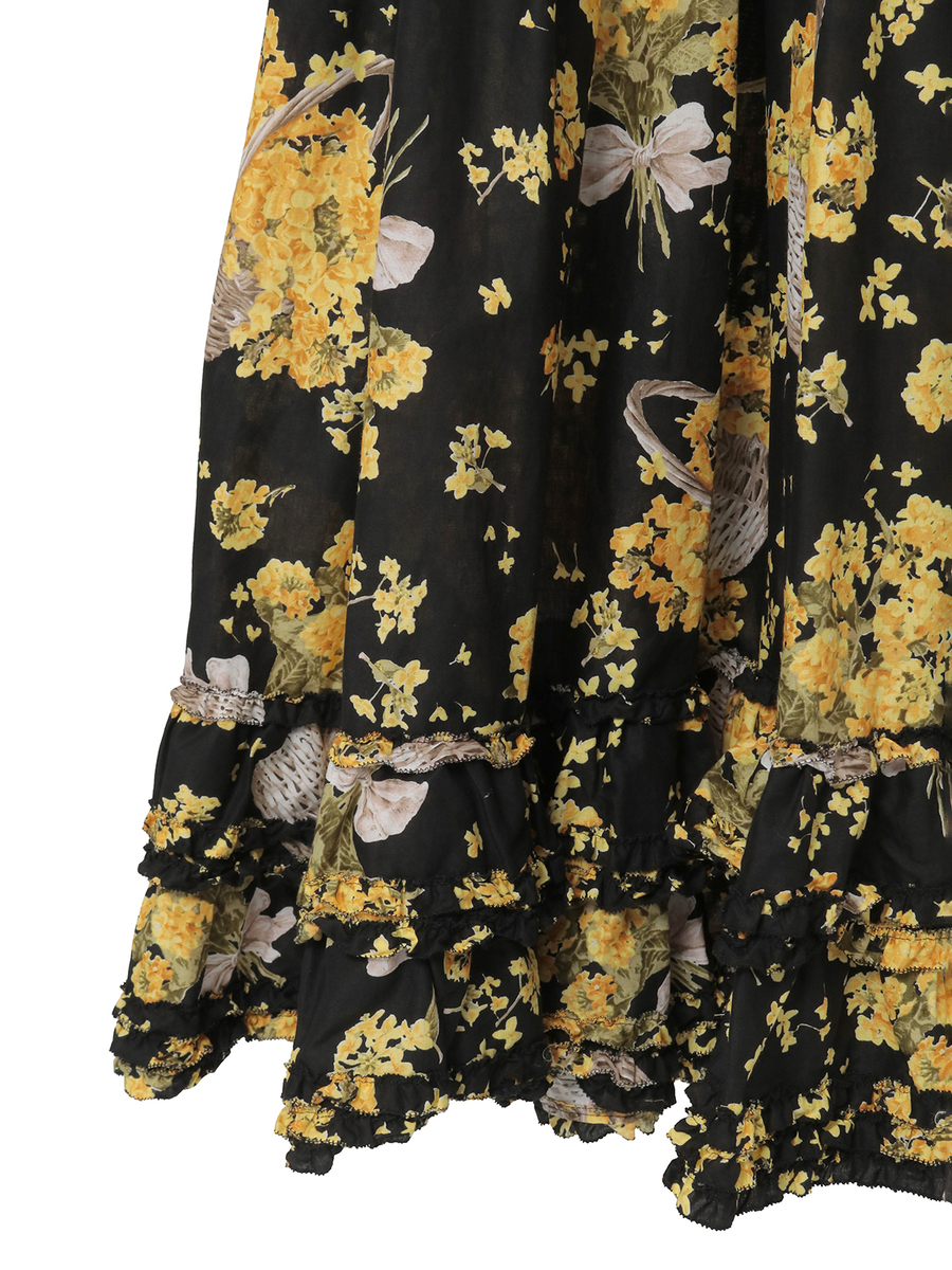 なのはなプリントワンピース 詳細画像 ミントグリーン 10