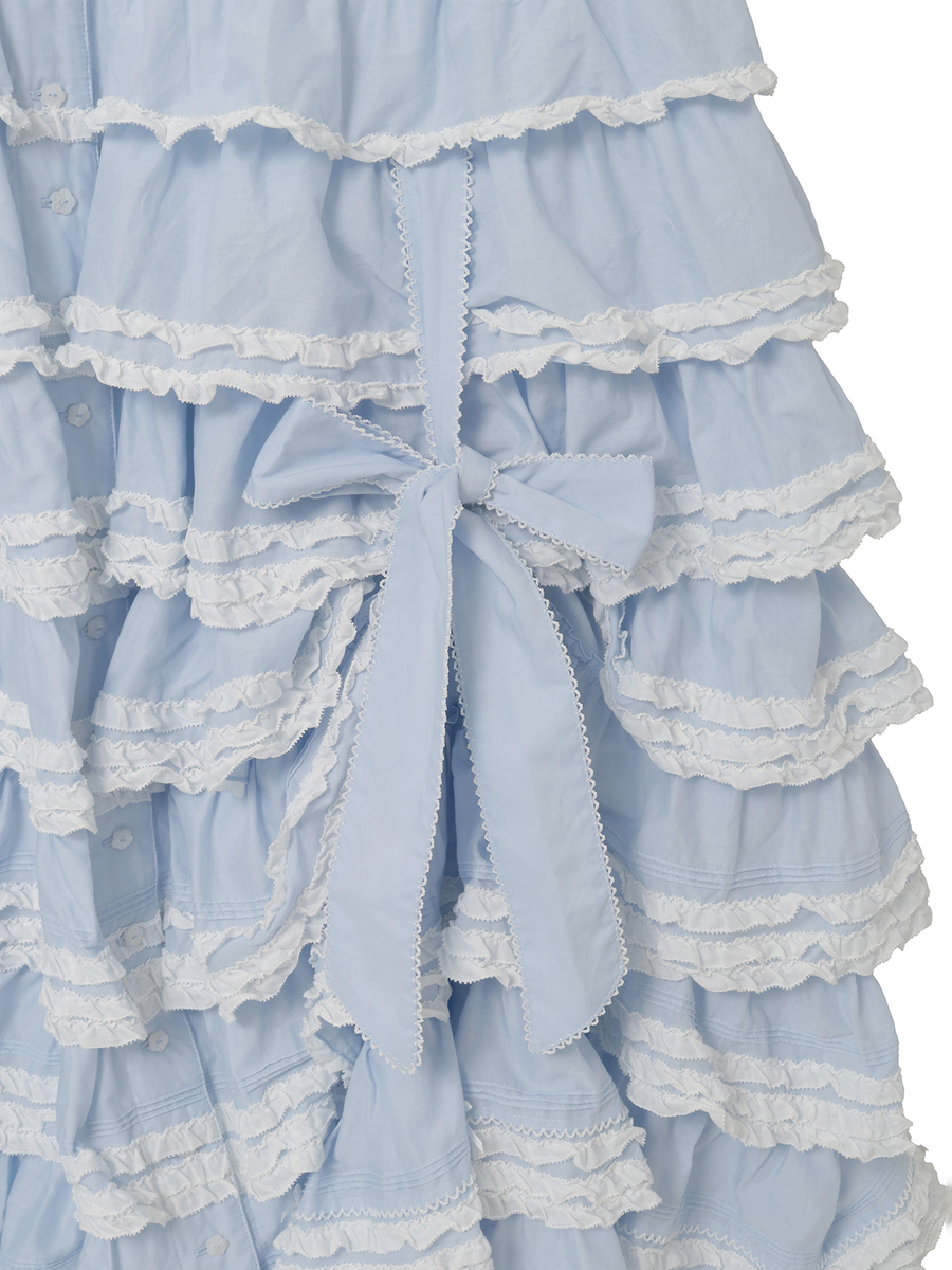 たくし上げリボン付きワンピース 詳細画像 クロ 12