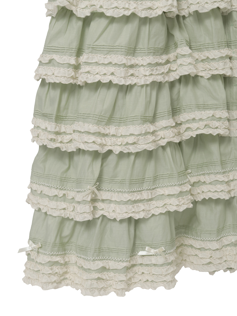 たくし上げリボン付きワンピース 詳細画像 クロ 15