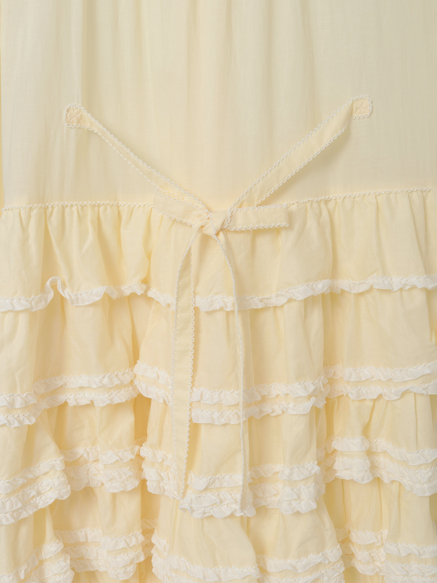 たくし上げリボン付きワンピース 詳細画像 クロ 7