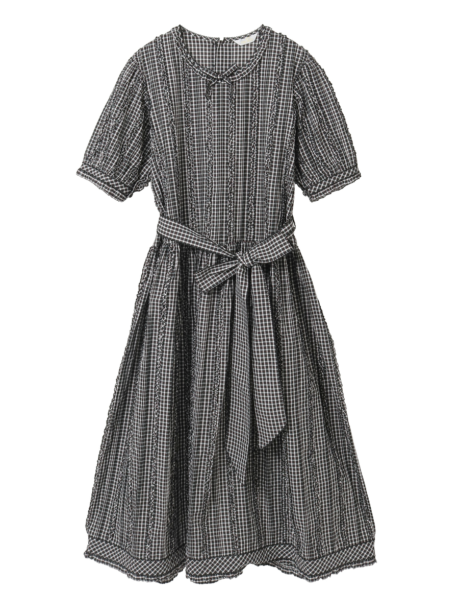 オリジナルチェックワンピース 詳細画像 クロ系 1
