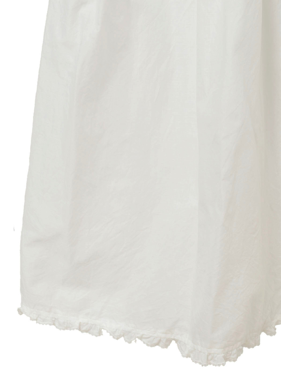 ノースリーブワンピース 詳細画像 シロ無地 15