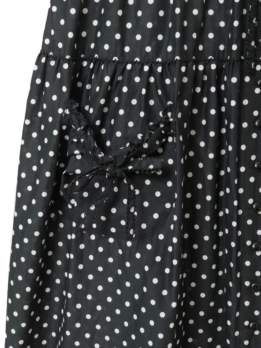 ノースリーブワンピース 詳細画像 シロ無地 8