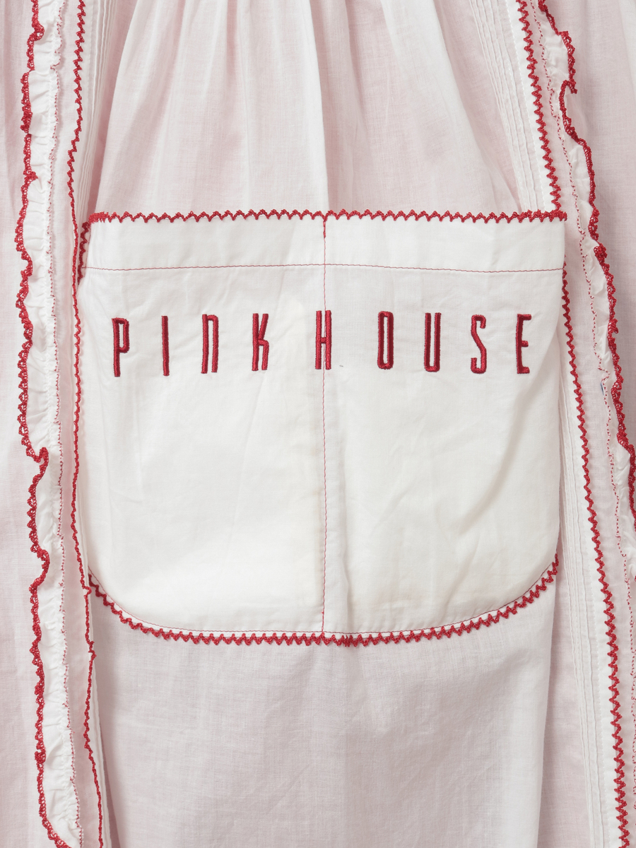 エプロン付きダンガリーワンピース 詳細画像 アカ&times;シロ 11